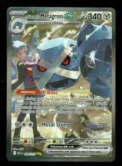 Pokemon STEVEN'S METAGROSS EX 289/217 - Ascended Heroes - SPECIAL ILLUSTRATION - Image 1