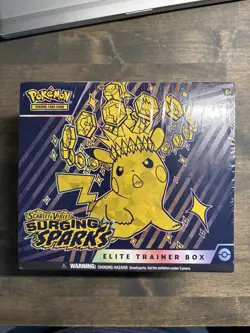 Pokemon TCG Surging Sparks Elite Trainer Box ETB Factory Sealed - Image 1