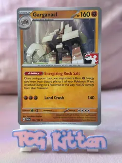 Garganacl 104/182 Play! Pokemon Prize Pack Series 5 Non-Holo Stamped TCGKITTEN - Image 1