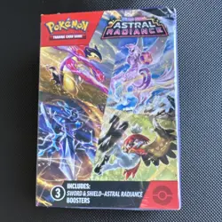 Pokemon Sword & Shield Astral Radiance 3 Booster Packs English TCG - Image 1
