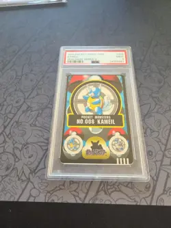 Pokemon: Kameil (Wartortle) #008 Pocket Monsters 1998 Sealdass Series 3 - PSA 9 - Image 3