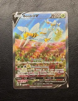 Pokemon TCG - Beedrill V - Astral Radiance - 161/189 - Alt Art - Image 1