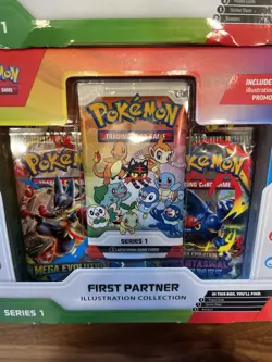 Pokemon TCG First Partner Illustration Collection Series 1 Sealed Lot Of 4 - Image 4