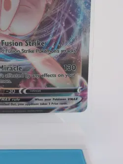 Pokemon Mew VMAX 114/264 Fusion Strike Ultra Rare Holo 310 HP Psychic - Image 4