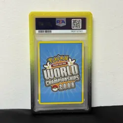 2008 Pokemon Promo Jolteon Gold Star #101 World Champ Psychic Lock PSA 9 - Image 2