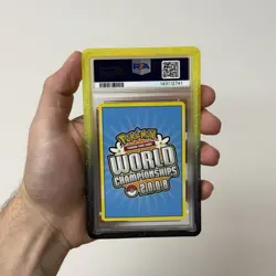 2008 Pokemon Promo Jolteon Gold Star #101 World Champ Psychic Lock PSA 9 - Image 4