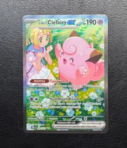 Pokemon TCG - Journey Together - Lillie's Clefairy EX - SIR - 184/159 - Image 1