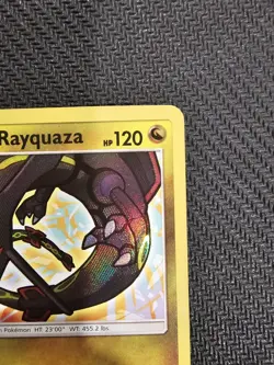 Shining Rayquaza 56/73 Pokemon Shining Legends Shiny Holo Rare NM - Image 3
