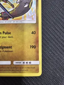 Shining Rayquaza 56/73 Pokemon Shining Legends Shiny Holo Rare NM - Image 4