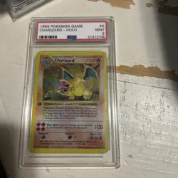 1999 Pokemon Charmeleon Game #24/102 PSA Mint 9 - Image 1