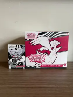 Pokemon White Flare Elite Trainer Box ETB and Booster Bundle Factory Sealed - Image 2