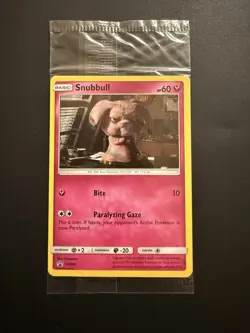 SEALED Pokemon TCG Snubbull SM200 Promo Detective Pikachu (English) - Image 1