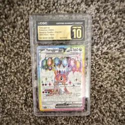 Pokemon Tatsugiri ex 226/191 Ultra Rare Holo CGC Pristine 10 English - Image 1