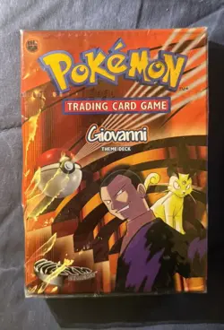 Pokemon Gym Challenge Giovanni theme deck sealed English - Image 1