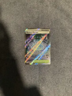 Pokemon TCG Trainer Mystery Garden 172/132 Me01: Mega Evolution Holo Ultra Rare - Image 1