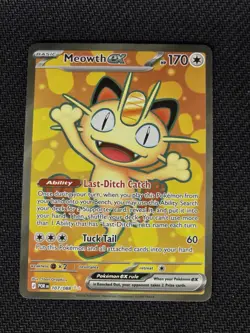 Meowth Ex 107/88 ULTRA RARE Perfect Order Pokemon PACK FRESH MINT - Image 2