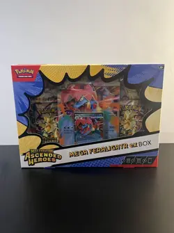 Pokemon TCG: Mega Evolution Ascended Heroes - Mega Feraligatr ex Box Sealed - Image 2