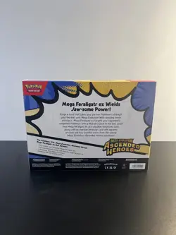 Pokemon TCG: Mega Evolution Ascended Heroes - Mega Feraligatr ex Box Sealed - Image 3