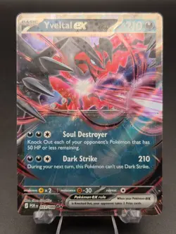 Pokemon TCG Yveltal ex 053/088 Double Rare Holo Perfect Order (POR) Near Mint - Image 1