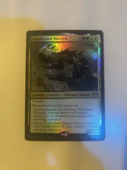 MTG Ghalta and Mavren *PROMO FOIL* March of the Machine 386 NM - Image 3