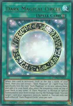 Dark Magical Circle-Ultra Rare - 1st Edition - DUPO-EN051 - Duel Power - NM - Image 1