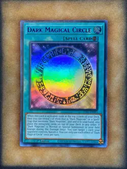 Yugioh Dark Magical Circle LDS3-EN093 Ultra Rare 1st Ed BLUE NM - Image 1