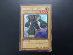 Yugioh - Elemental Hero Clayman EHC2-EN002 Secret Rare - Image 1