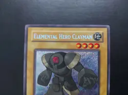Yugioh - Elemental Hero Clayman EHC2-EN002 Secret Rare - Image 2