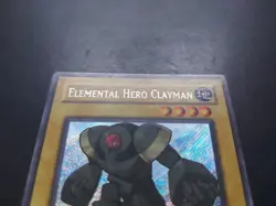 Yugioh - Elemental Hero Clayman EHC2-EN002 Secret Rare - Image 4