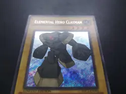 Yugioh - Elemental Hero Clayman EHC2-EN002 Secret Rare - Image 5