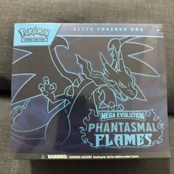 Pokemon TCG: Phantasmal Flames ETB Elite Trainer Box FACTORY SEALED BRAND NEW - Image 1