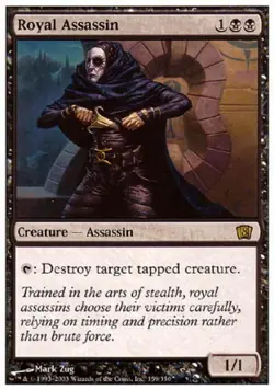 Royal Assassin - Medium Play MTG 8th Edition - Image 1