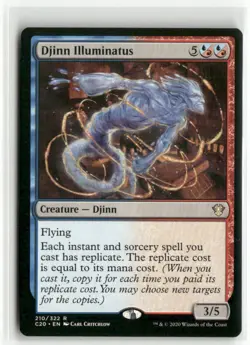 Djinn Illuminatus - Commander 2020 MTG NM - Image 1