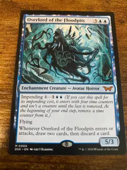 MTG Overlord of the Floodpits M 0068 Regular Mythic DSK Duskmourn - Image 1