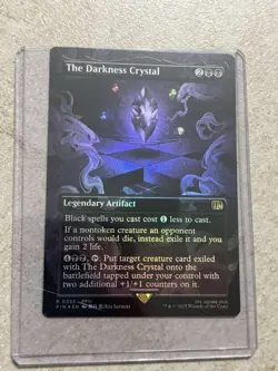 The Darkness Crystal 0335 Foil Borderless MTG Final Fantasy (English) - Image 1