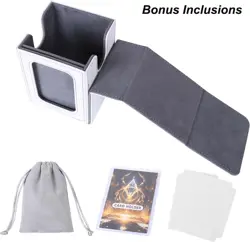 MTG Deck Box for Commander Display,Card Deck Box Fits 100 Double Sleeved Cards, - Image 5