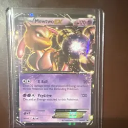 Pokemon Mewtwo EX Black & White BW45 Promo Holo Basic 170 HP English TCG - Image 1