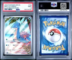 Pokemon SV10: Destined Rivals - Misty's Lapras 194/182 Illustration Rare PSA 9 - Image 3