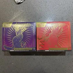 Pokemon TCG Scarlet and Violet Base Set Elite Trainer Box ETB Both Artwork - Image 1