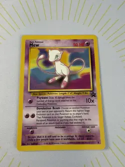 Mew #8 Pokemon Promo WOTC Black Star Promo - Image 2