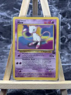 Pokemon Black Star Promo Mew WOTC #8 HP Condition See Photos - Image 1