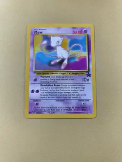 Pokemon TCG Mew Wizards Black Star Promo 8 Regular Promo 1st Edition - Image 1