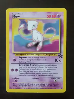 Pokemon Mew Black Star Promo #8 - Image 1