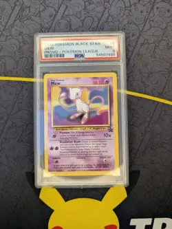 Pokemon Mew Black Star Promo TCG Card 8 Wizards of the Coast - Image 1