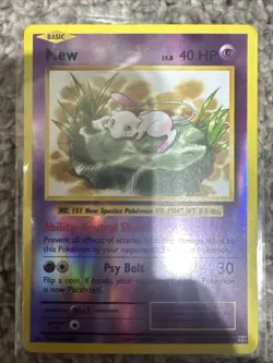 Pokemon TCG Mew Lot X3 - 53/108 Evolutions Holo/Reverse & Mew 8 Black Star Promo - Image 1