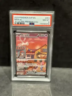 Pokemon - Mew EX - SVP 053 - UPC 151 BLACK STAR PROMO - PSA 8 - Near Mint - Image 1