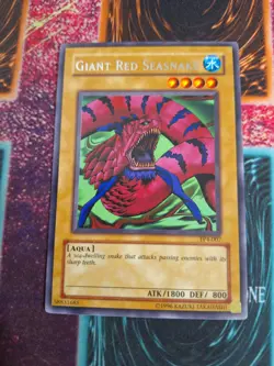 Yu-Gi-Oh! Giant Red Seasnake TP4-007 Rare Unlimited Near Mint - Image 1
