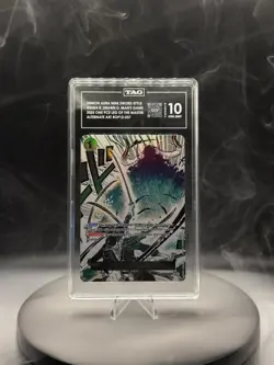 One Piece Demon Aura Nine Sword Style Asura Alternate Art TAG 10 OP12-037 - Image 1