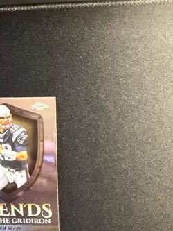 2025 Topps Chrome Football Tom Brady Legends of the Gridiron Insert LOG-9 - Image 4