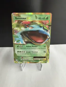 Pokemon TCG Venusaur EX 1/108 Holo Ultra Rare Card XY Evolutions 2016 - Image 1